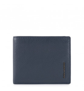 Wallet Blue - PIQUADRO 