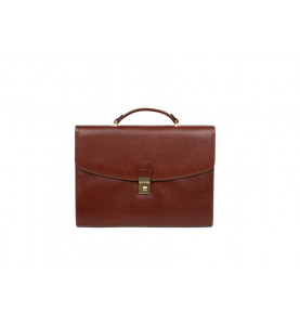 Briefcase Brown - HEXAGONA