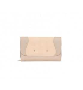 Wallet Beige - HEXAGONA