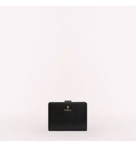 Camelia S Compact Wallet Nero - FURLA