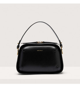 Maleta Calf Top Handle S Noir - Coccinelle