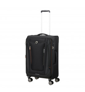 Spinner M Exp. Zip Shadow Black - AMERICAN TOURISTER