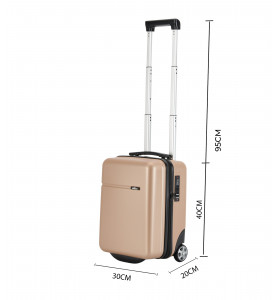 One Hand Luggage 40cm Champagne - BONTOUR