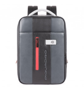 Backpack 14" Black / Grey - PIQUADRO