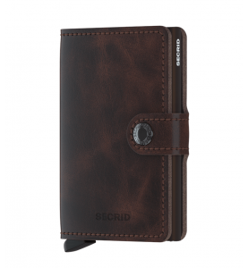 Miniwallet Vintage Chocolate - Secrid