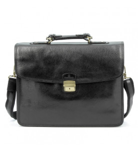 Briefcase Black - HEXAGONA